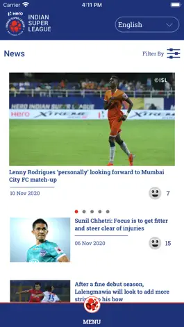 Game screenshot Indian Super League Official hack