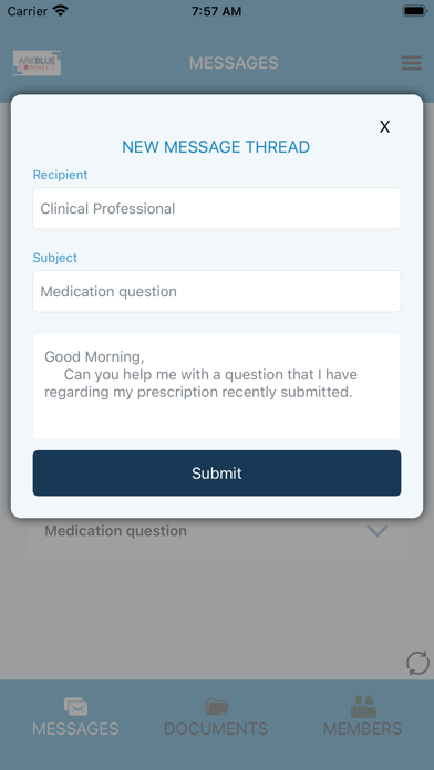 ArkBlue Connect Screenshot