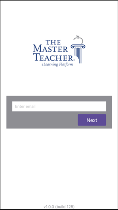 The Master Teacher eLearning Screenshot