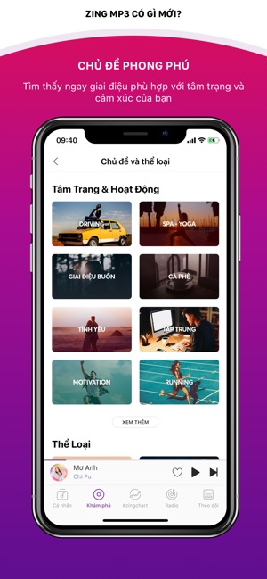 Zing MP3 - Đỉnh Cao Âm Nhạc