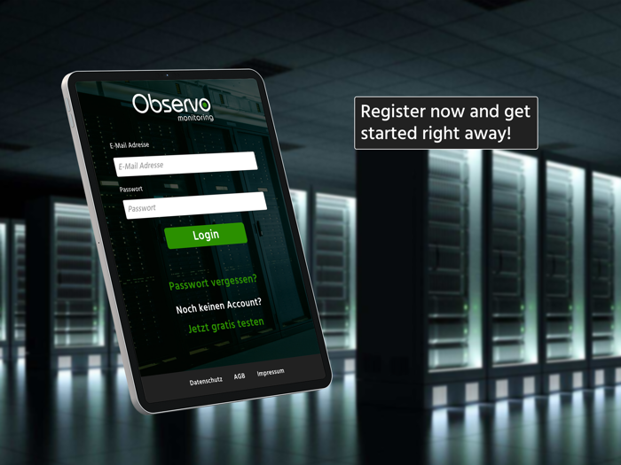 Observo Monitoring Web Server