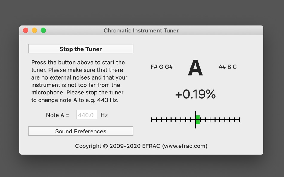 Chromatic Instrument Tuner Pro - 1.6 - (macOS)