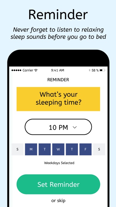 Sounds to Help you Sleep Well Screenshot
