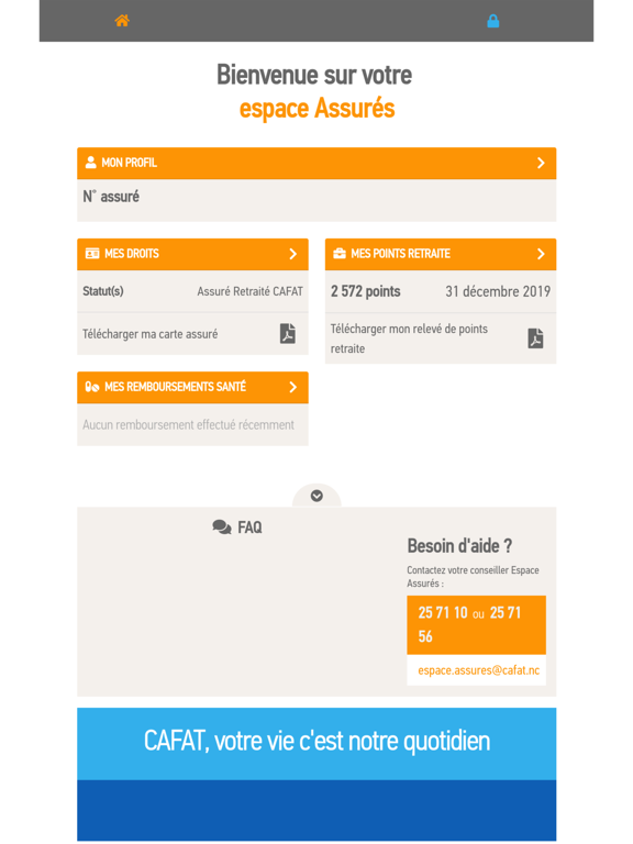 Screenshot #4 pour CAFAT Assuré