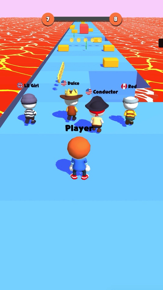 #1. The Floor is Lava Race (iOS) 由: Svyatoslav Fedoriv