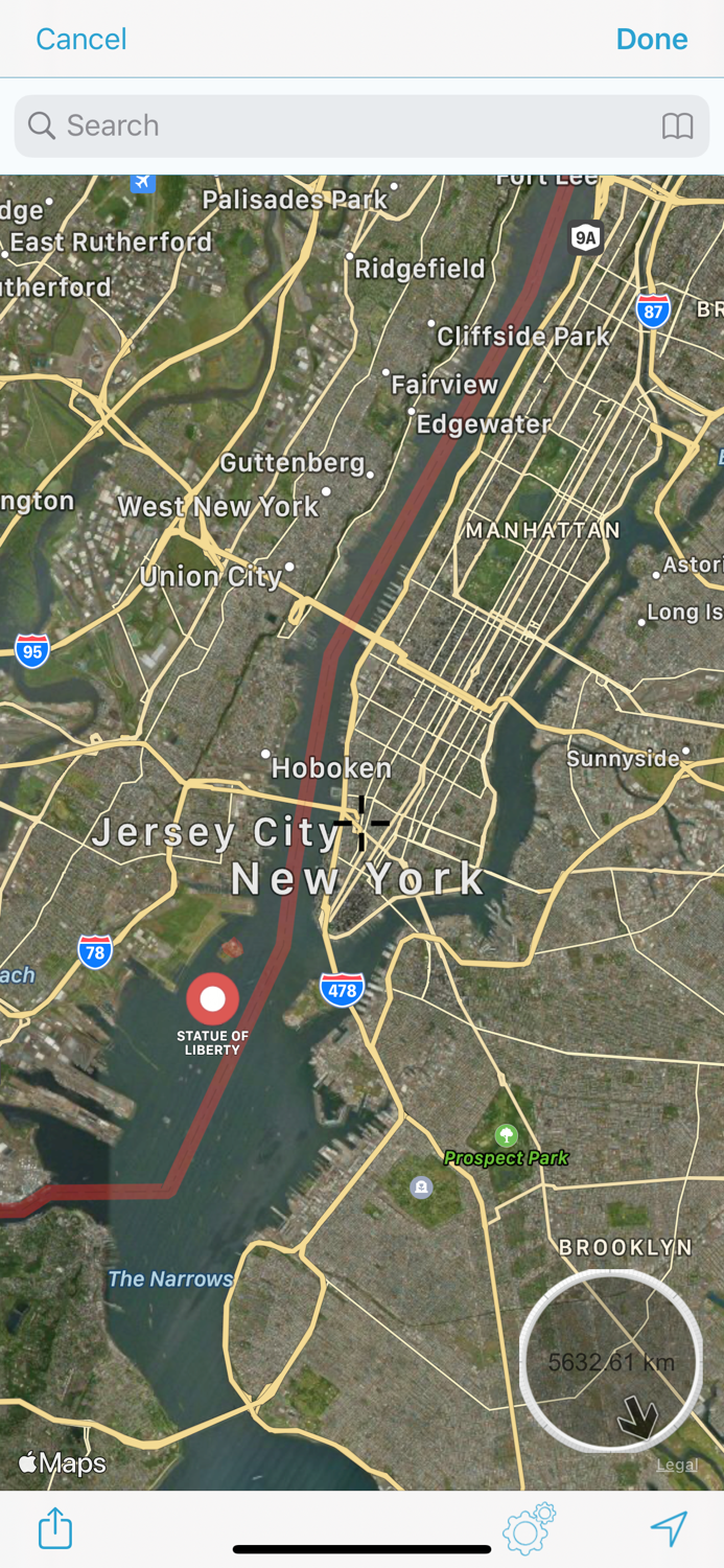 Direction Compass With Maps