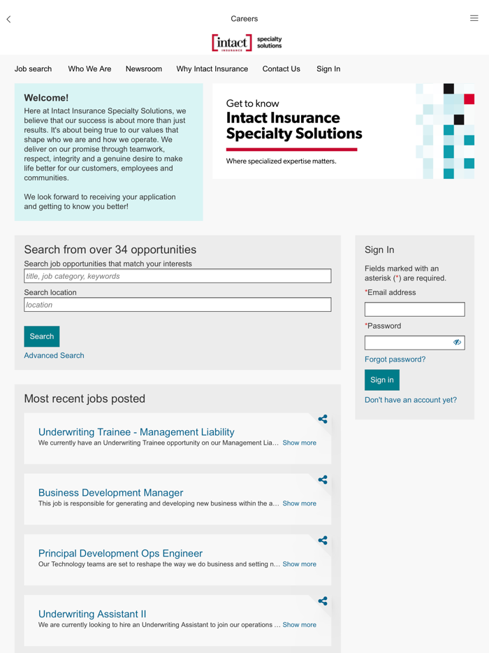 Intact Specialty Resources