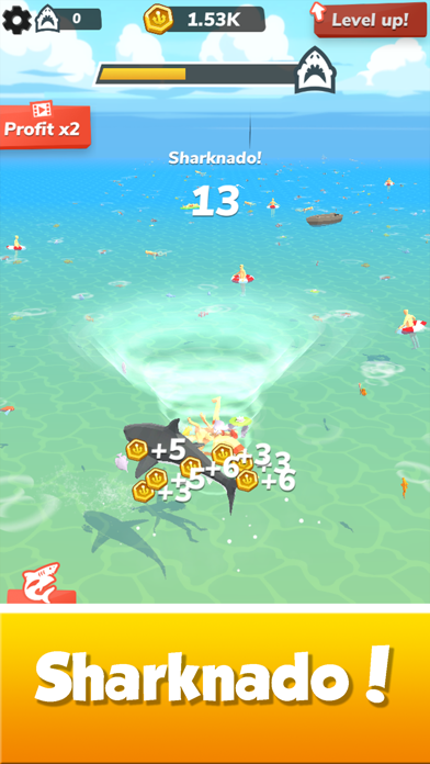 Idle Shark World - Tycoon Game Screenshot