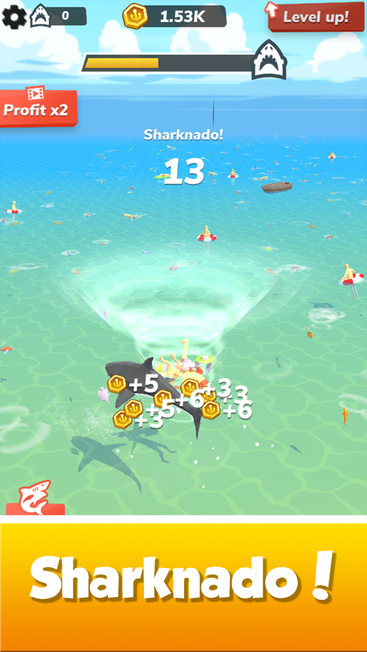 #7. Idle Shark World - Tycoon Game (iOS) 由: Nikita Subachev