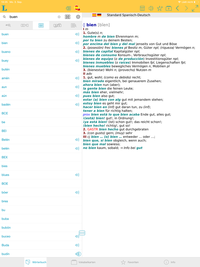 Big German Spanish Dictionary