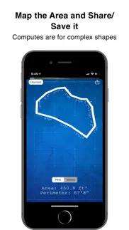 area measure iphone screenshot 2