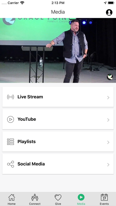 Grace Point Family Church Screenshot
