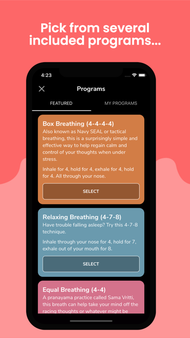 Awesome Breathing: Pacer Timer Screenshot