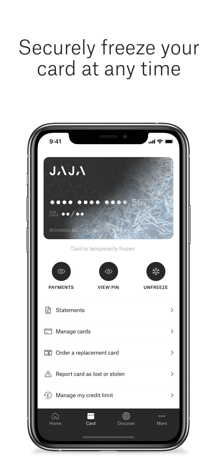 Jaja Credit Card