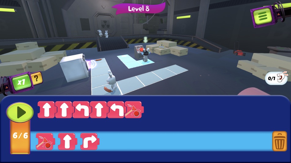 #3. Rabbids Coding! (iOS) 由: Ubisoft