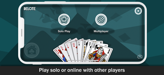 Belote online card game