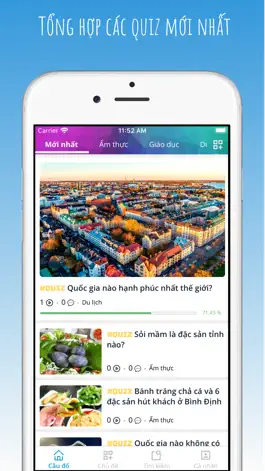 Game screenshot QUIZ Đố Vui - Kiến thức thú vị mod apk