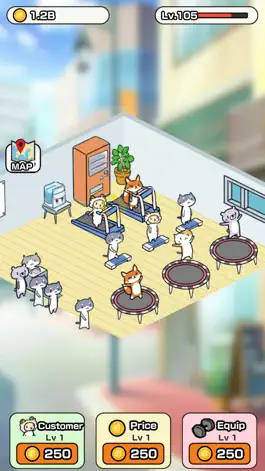 Game screenshot Animal Gym Tycoon apk