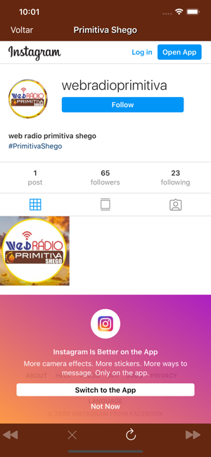 Web Radio Primitiva Shego.(圖4)-速報App