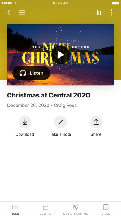 CENTRAL WESLEYAN CHURCH Screenshot 3 - AppWisp.com