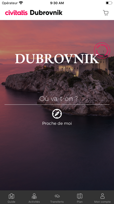 Screenshot #1 pour Guide de Dubrovnik Civitatis