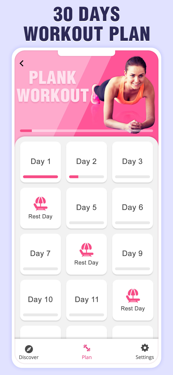 Plank Workout Challenge