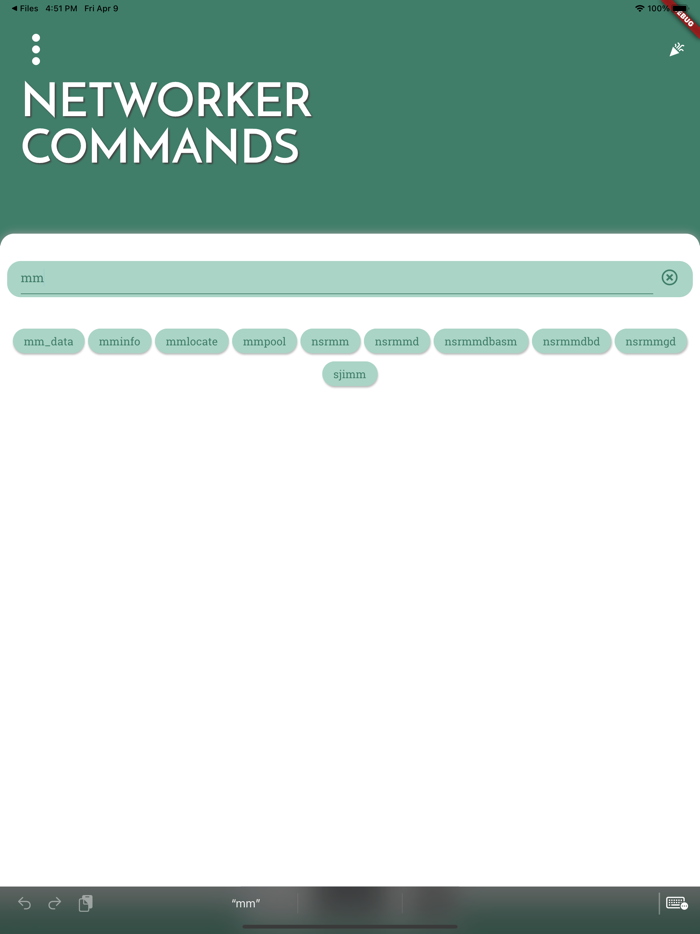 NetWorker Commands