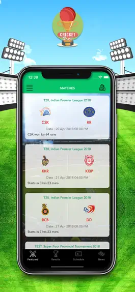 Game screenshot CricketScore: Live Match Score mod apk