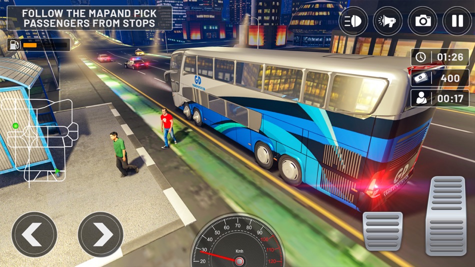 #4. USA Coach Bus Simulator 2021 (iOS) 由: Muhammad Rizwan