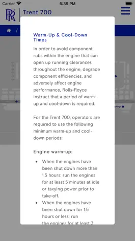 Game screenshot Trent 700 Pilot Guide hack