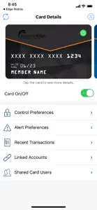 EdgeMobile Cardcontrols screenshot #4 for iPhone