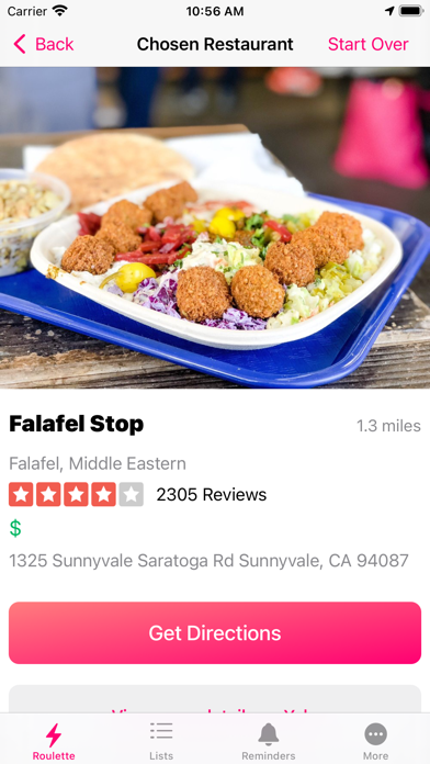 Restaurant Roulette!! Screenshot