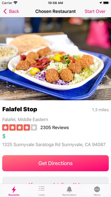 Restaurant Roulette!!