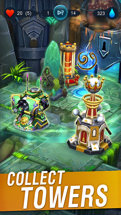 Defenders 2: Tower Defense CCG Screenshot