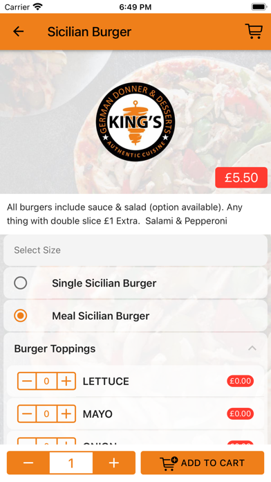 Kings German Donner Kebab Screenshot
