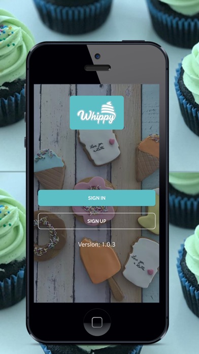 Whippy Baking App Screenshot