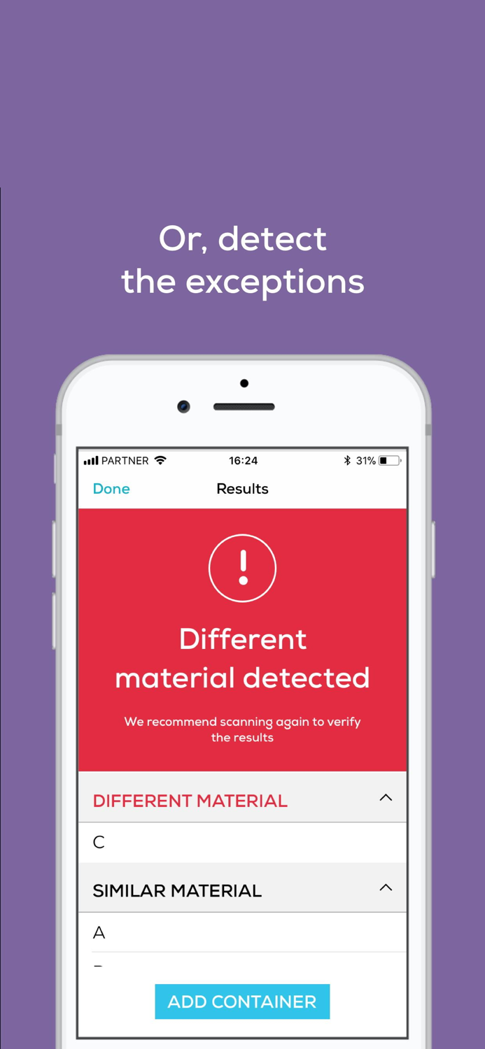 Material Verification
