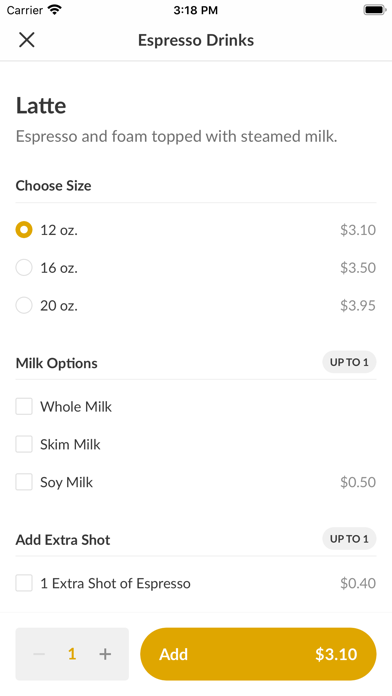 Luckman Coffee Screenshot