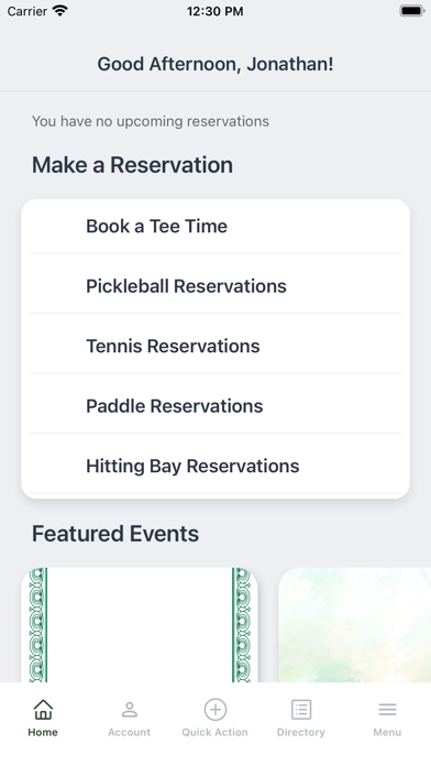 Hyde Park Golf and CC Screenshot