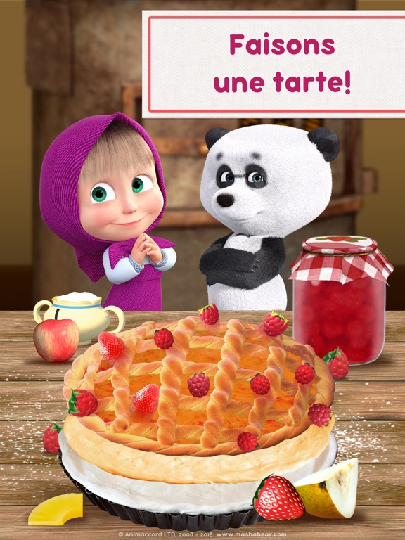 Screenshot #5 pour Masha et Michka - Cuisine Jeux