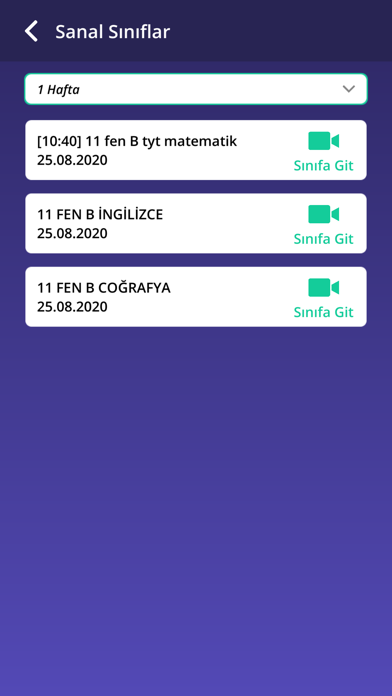 Puan Eğitim Öğrenci Screenshot