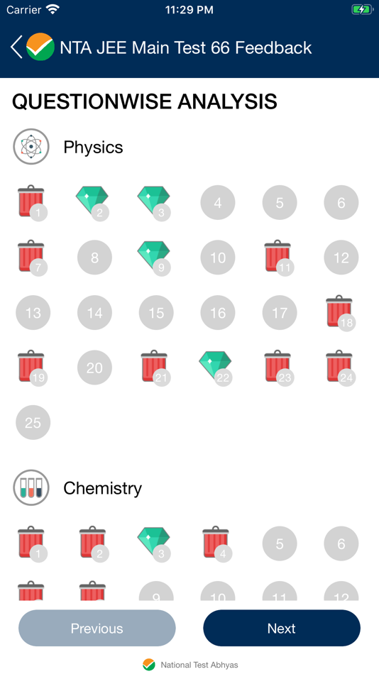 #7. National Test Abhyas (iOS) Podle: National Testing Agency