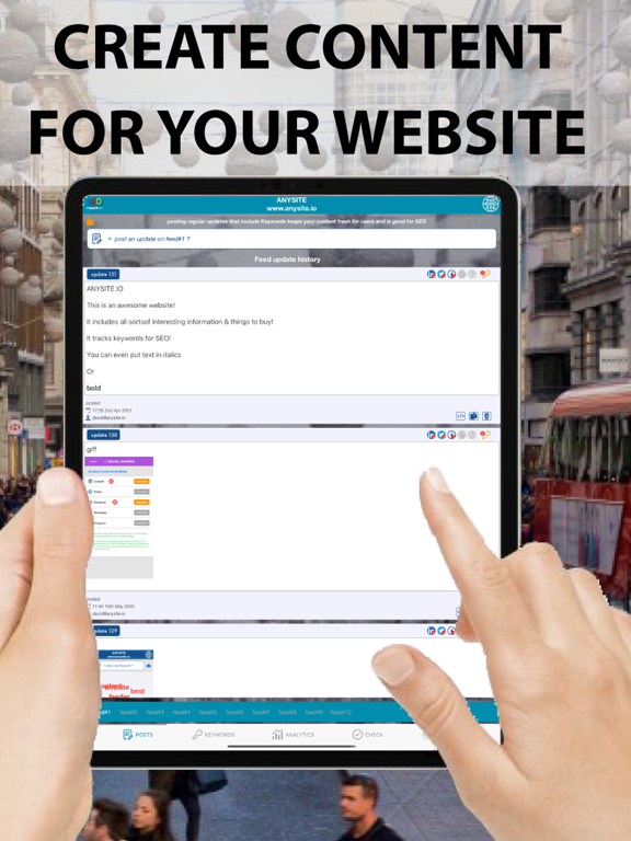 Screenshot #4 pour SEO Feeder App