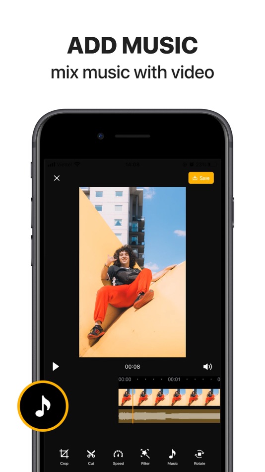 #2. Cut & Crop video - Merge Video (iOS) 由: Huyen Ta Thi Thu