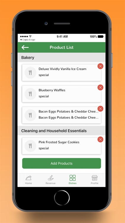 Copia Exigo Vendor screenshot-3