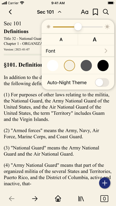USC 32 - National Guard Screenshot