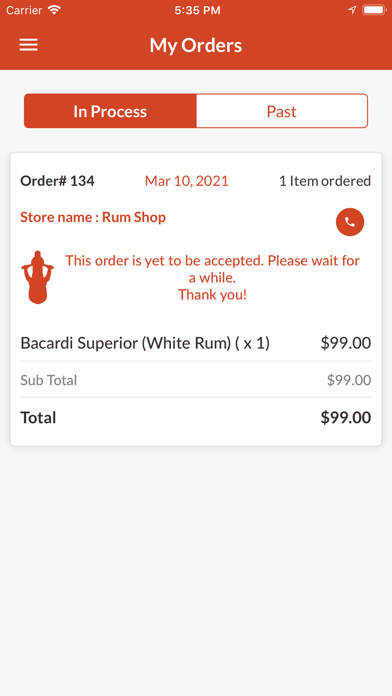Eatance Liquor Screenshot