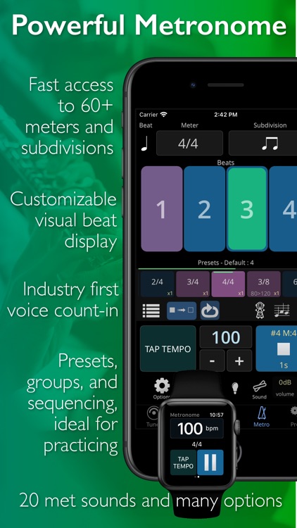 TonalEnergy Tuner & Metronome screenshot-4