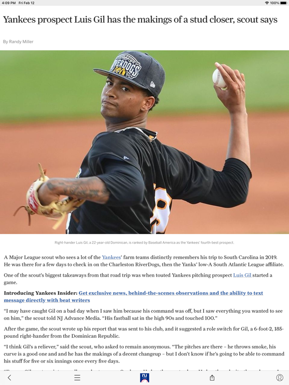 Screenshot #5 pour NJ.com: New York Yankees News