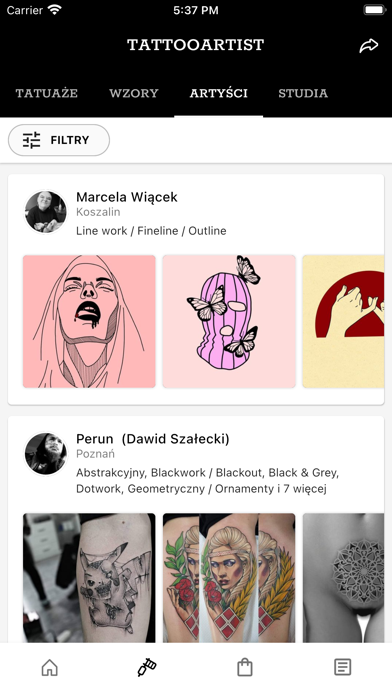TattooArtist Screenshot